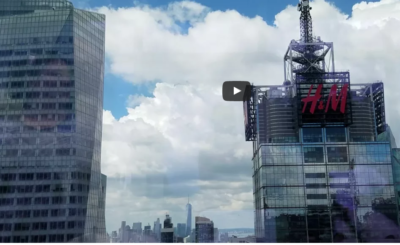 See New York City Skyline from top of NYC – timelapse!